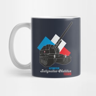 Automoteur Batignolles-Chatillon 155mm Mug